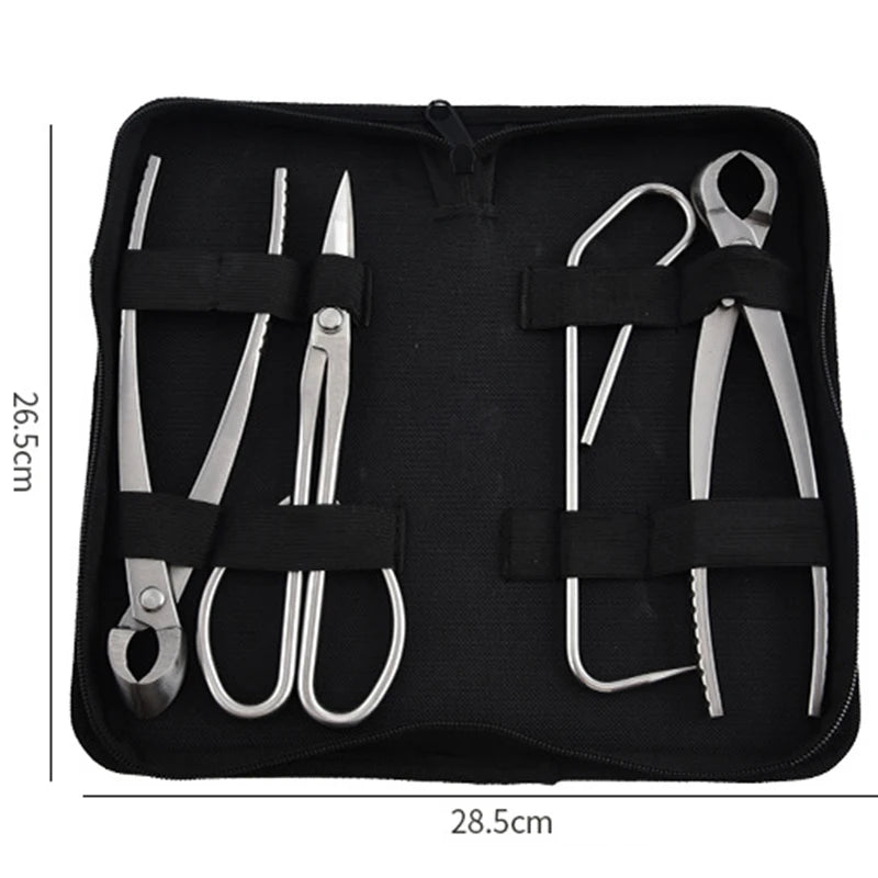 Bonsai Pruning Shears Set Gardening Ball Joint Scissors Repair Burl Tree Node Branch Flower Hand Pruner Portable Trimming Tools