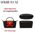 Nylon Purse Organizer Insert For Longchamp Le Pliage Large Tote Handbags Lghtweight Luxury Insert Bag Divider Shaper