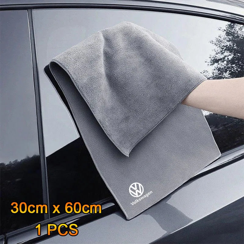 Car Cleaning Towels-Microfiber Material,car accessories,for Volkswagen Jetta Golf Passat Polo Tiguan Arteon CC