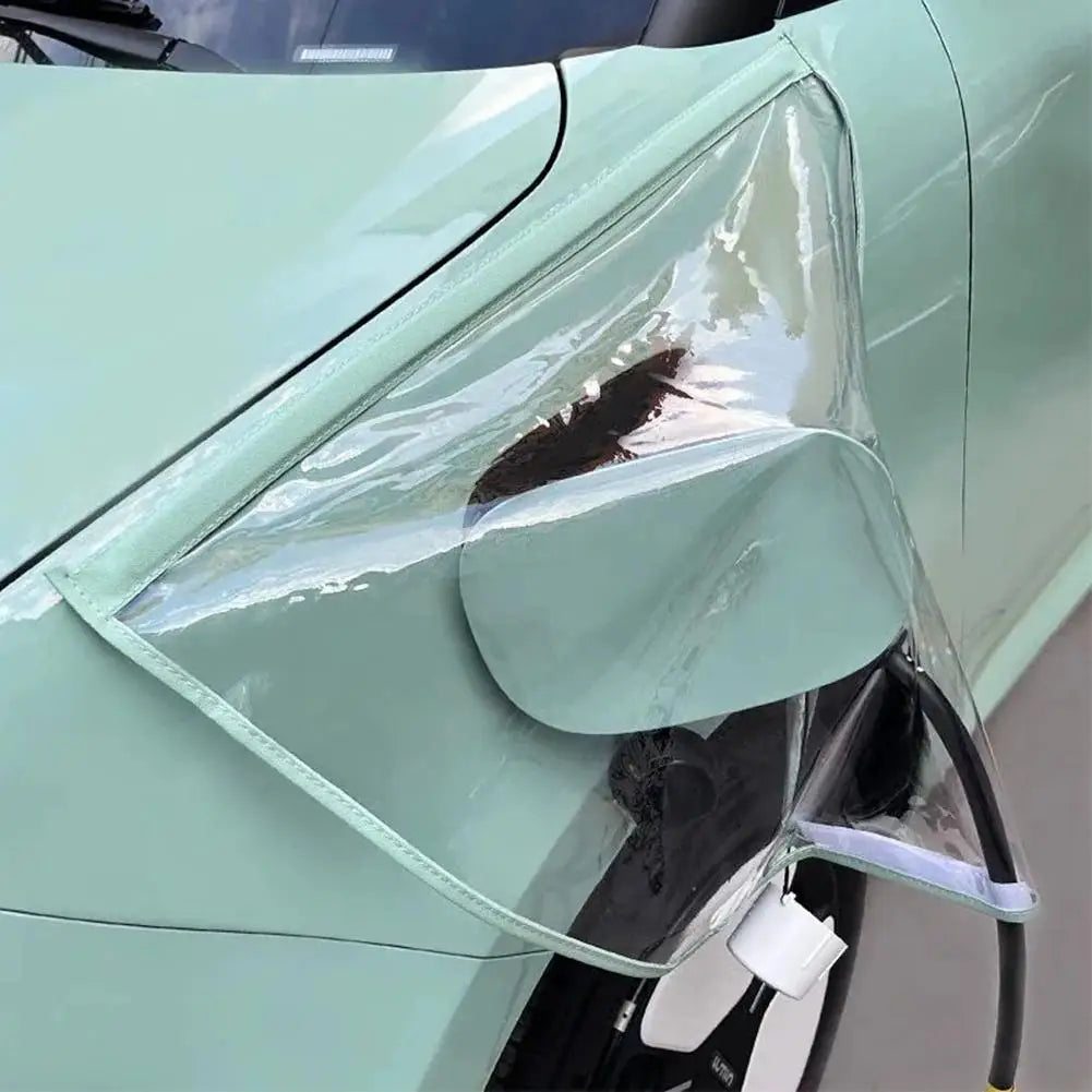 Electric Vehicle Charger Port Rainproof Dustproof Cover Outdoor Protection Covers Universal For Tesla For SUV Car Accessories