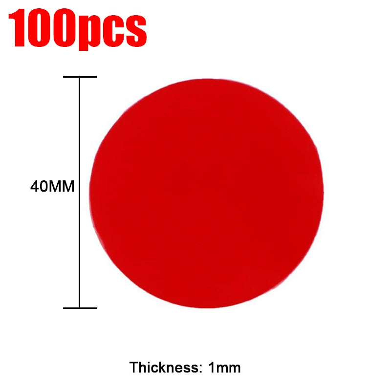 10-100Pcs Transparent Acrylic Double Sided Tape Pads Waterproof No Trace Super Strong Self Adhesive Stickers for Car Home