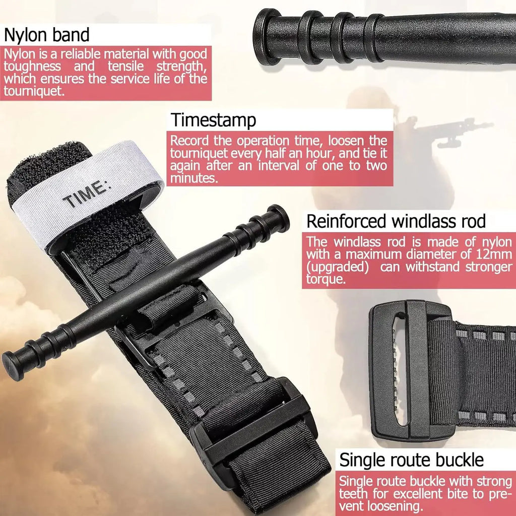 Tourniquet Survival Tactical Combat Tourniquets Spinning Medical Emergency Strap Trauma Belt Outdoor Exploration