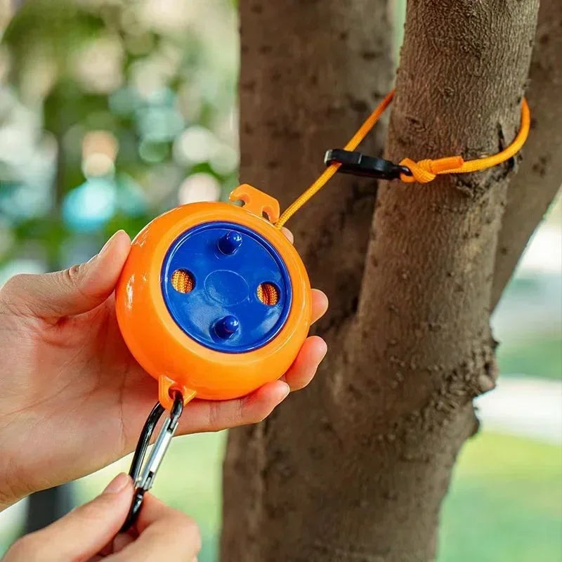 Household Retractable Clothesline Portable 10m Outdoor Camping Clothesline Adjustable Laundry Drying Rope For Travel Hotel