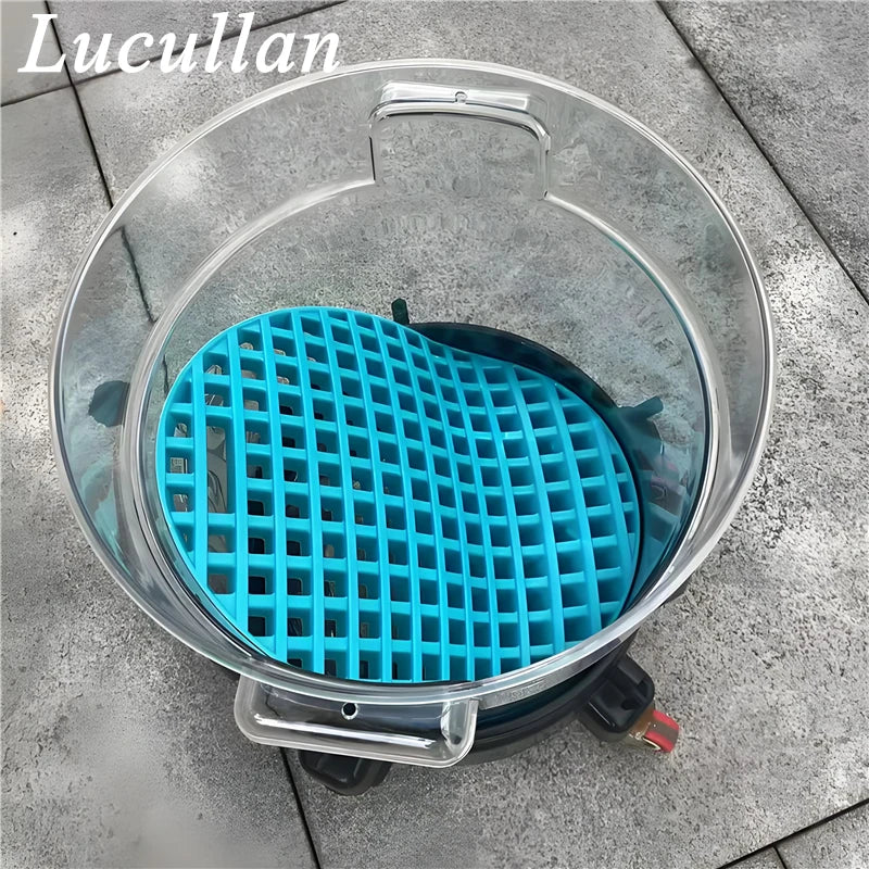 Lucullan Car Wash Bucket Insert with Washboard Car Wash Accessories Removes Dirt from Wash Mitt for Detailing