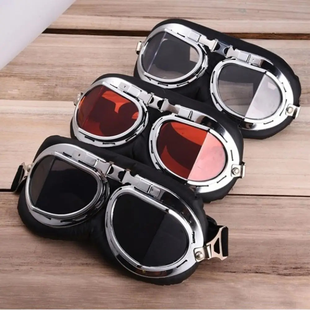 Eye Protection Snowboard Vintage Sunglasses Cruiser Scooter Pilot Retro Goggles Motorcycle Glasses Eye Protection
