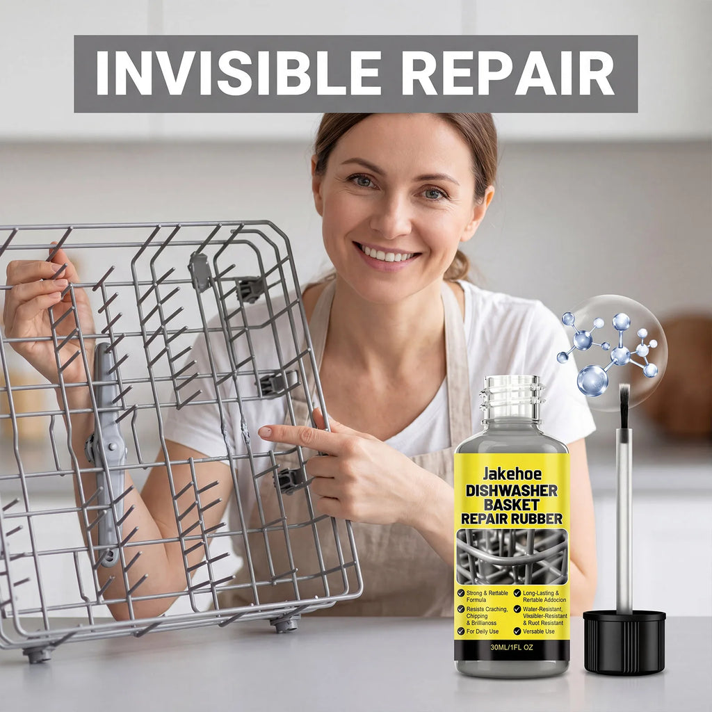 Dishwasher Basket Repair Glue Waterproof Rust Proof Strong Long Lasting Bond Quick Dry Touch Up Adhesive  for kitchen Utensil