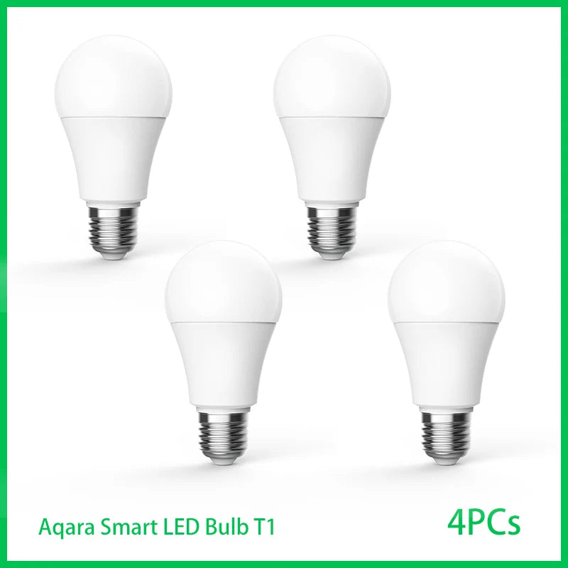 Aqara LED Bulb T1 Zigbee Smart Adaptive Bluetooth Light Bulb E27 2700K-6500K 220-240V For Xiaomi Smart Home Mi Home Homekit App