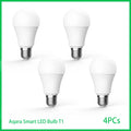 Aqara LED Bulb T1 Zigbee Smart Adaptive Bluetooth Light Bulb E27 2700K-6500K 220-240V For Xiaomi Smart Home Mi Home Homekit App