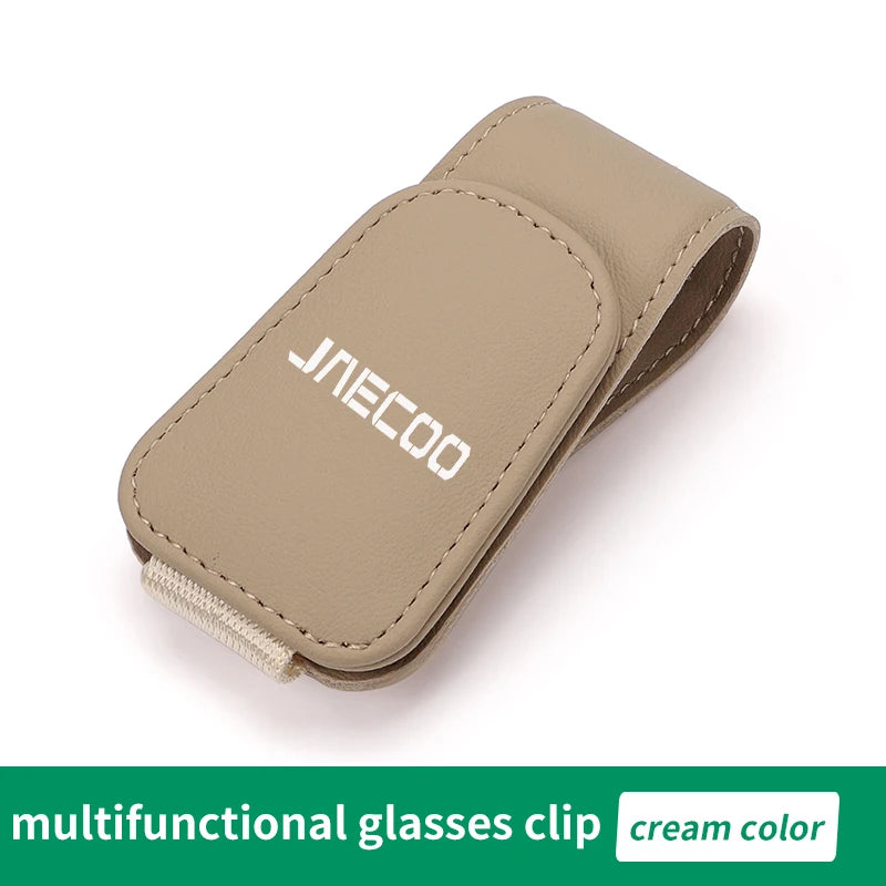 Car Sunglasses Holder Clip for Chery Jaecoo J7 J8 J5 7 Phev 2025 2024 2023 Sun Visor Glasses Box Auto Interior Accessories