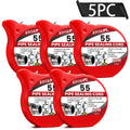 LOOLIFL 55Professional Pipe Sealing Cord Thread Seal Tape Alternative for Hot/Cold Water,Gas Pipeline Plumbing Sealing Solution
