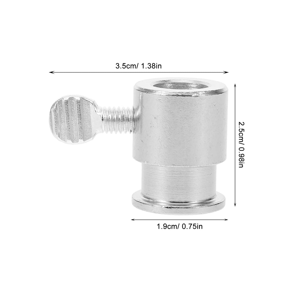 Rotisserie Grill Accessory Grilling Rod Stopper Sleeve Metal Fixator Kitchen Dining Barbecue Tool Spit Balance Rod Grill Rack