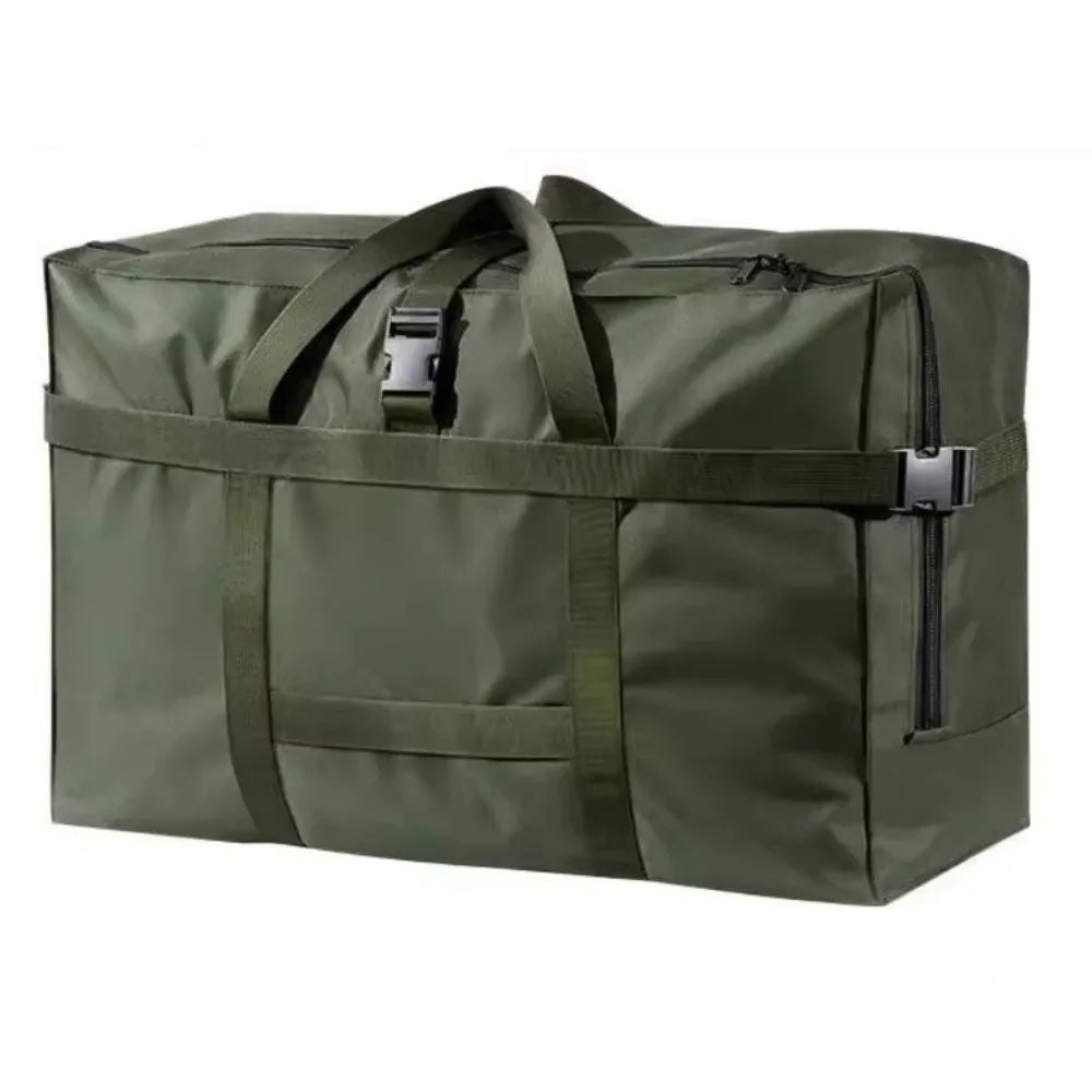 Large Capacity Travel Duffle Bag Waterproof Handheld Folding Travel Luggage Bag Oxford Business Trip Messenger Bag Travel