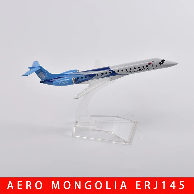 JASON TUTU Plane Model Airplane FK-50 16cm ATR-600 Aircraft Model Diecast Metal Airplanes 1:400 scale Planes
