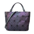 luminous Messenger Bag set handbag fashion holographic geometric  tote bag women Shoulder Bag 3pcs 1pcs