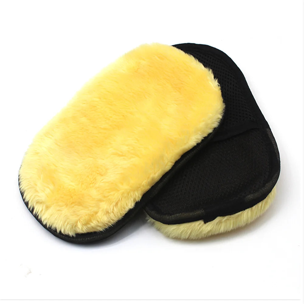 Car Styling Wool Soft cleaning for Hyundai Solaris i20 ix25 i30 ix35 i40 SantaFe HB20 HB20S Tucson Sonata Elantra MISTRA VERNA