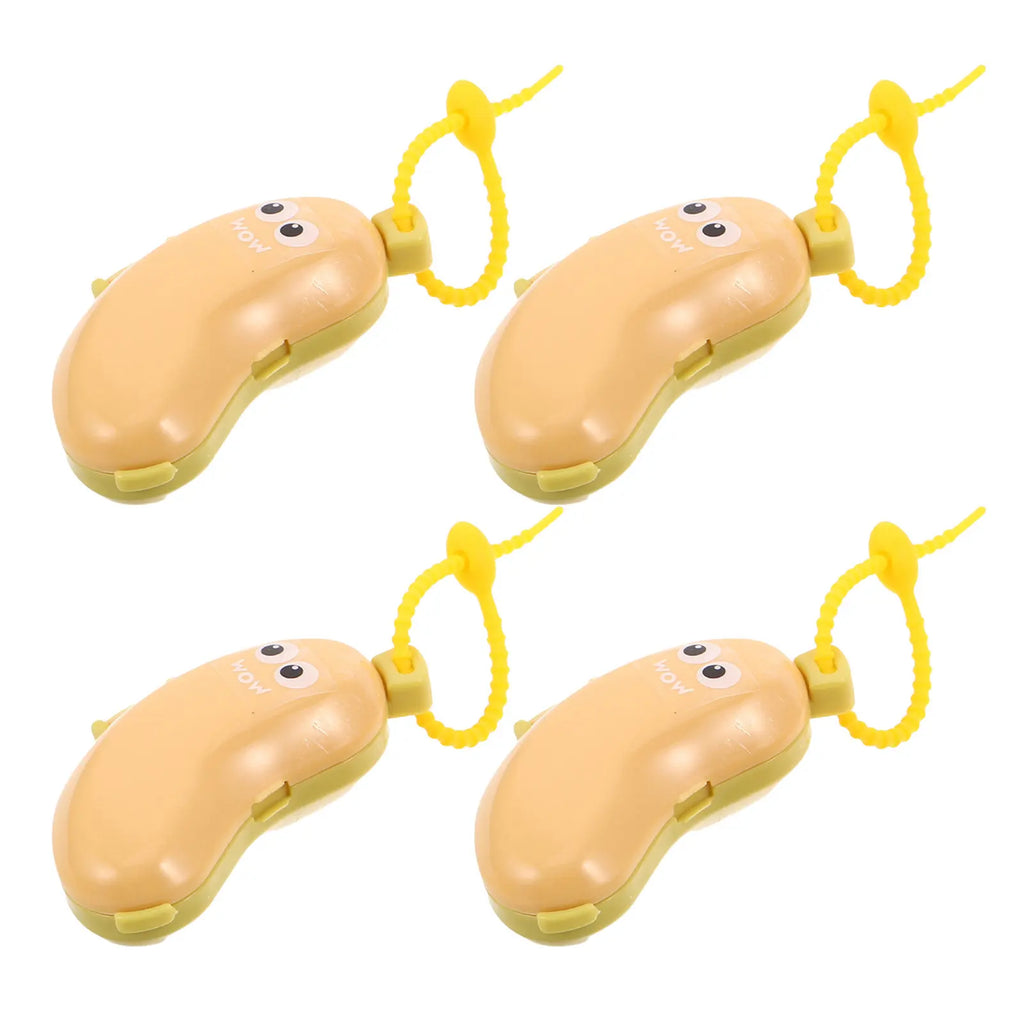 4Pcs Banana Toothbrush Head Protection Covers Cute Portable Brush Head Protector Case Travel Toothbrush Dust Covers
