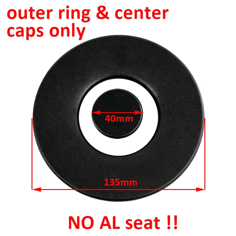 High Quality 40mm Bevel 135mm Slope Cap Matte or Glossy 450 Burner