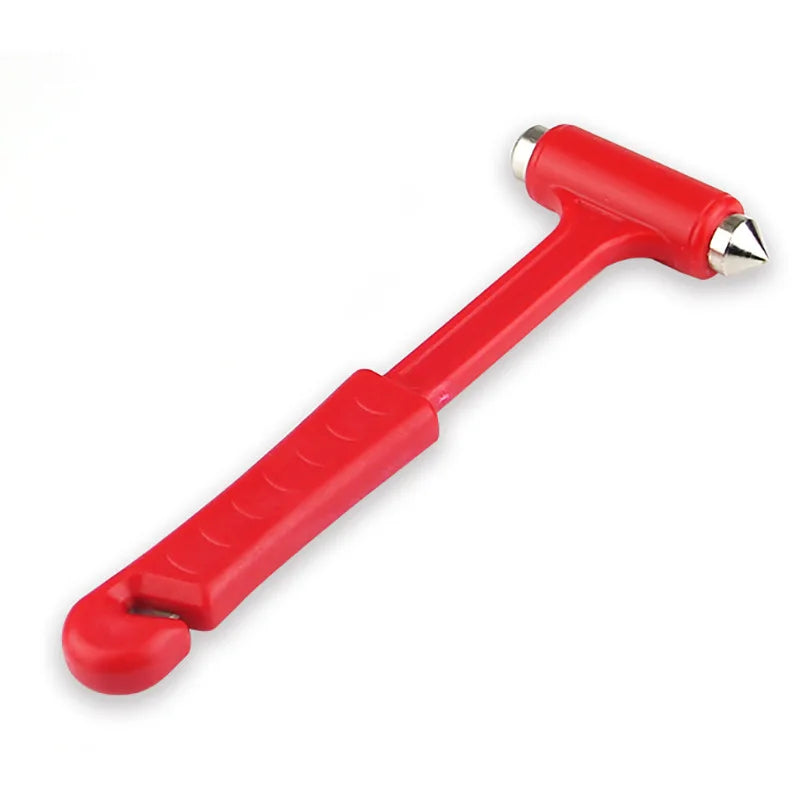 2 in1 Car Safety Hammer Window Breaker Seat Belt Cutter Multifunction Emergency Escape Tool Automobile Safety Life-saving Hammer