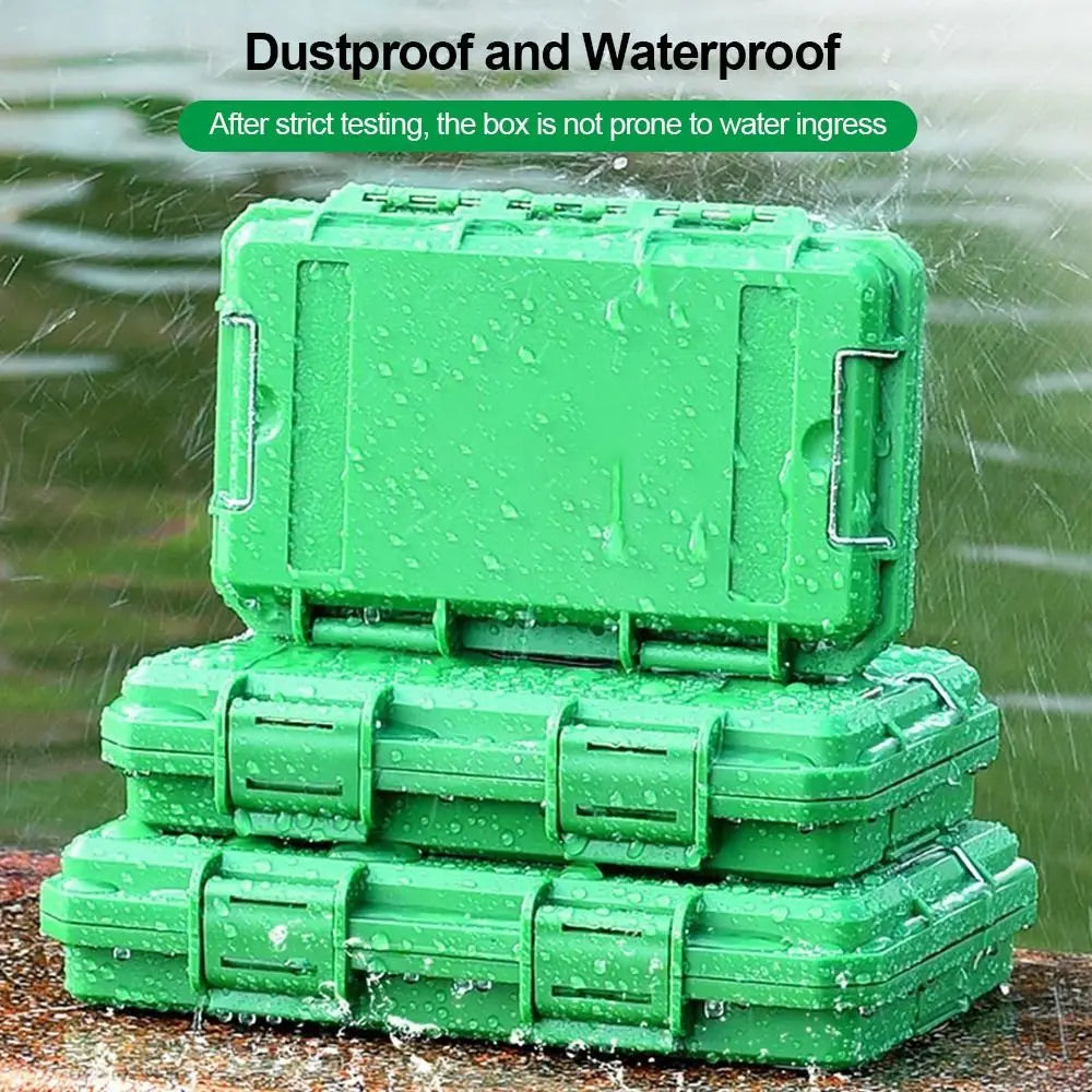 Plastic Storage Case Shock Resistant Protective Padding Protection Equipment Box Organizer Multi-functional Sealed Storage Box