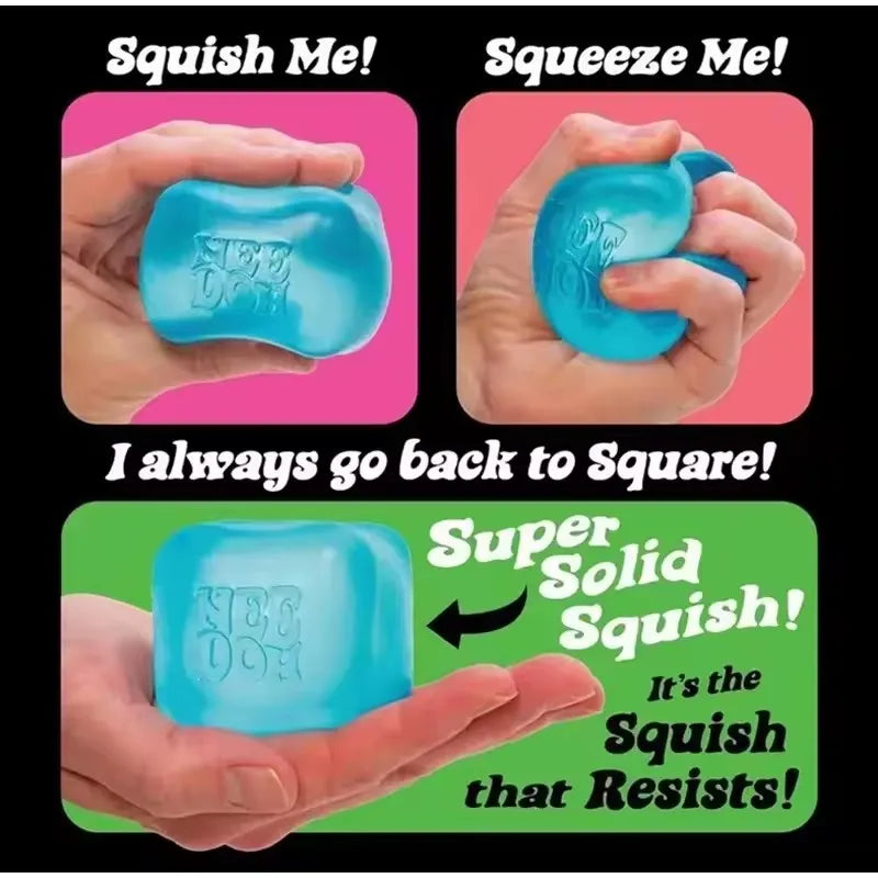 2026 hot Schylling Needoh Nice Cube, Sensory Toys, Anti-Stress Blocks, Stress Relief Jigsaw, Pressure Relief, Souvenir for Kids