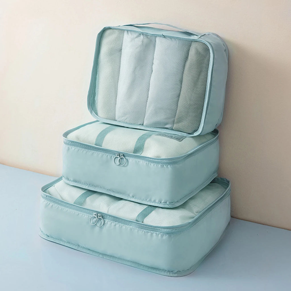 3PCS Multifunctional Clothing Storage Bag, Multiple Sizes and Specifications, Storage Travel Bag Set, Simple to travel.-zmt
