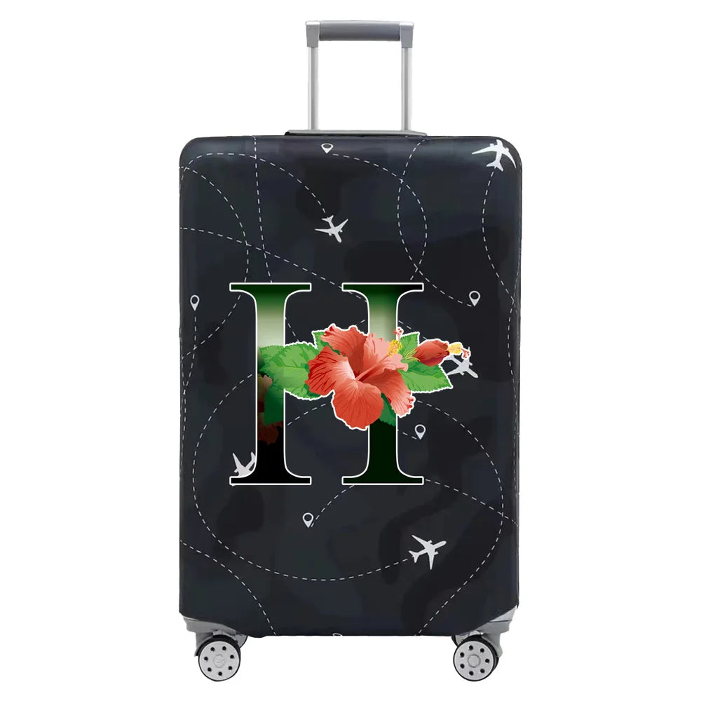 Luggage Protection Cover Travel Accessories Dustproof and Wear-resistant Luggage Protection Cover 18-32 Inch Letter Series