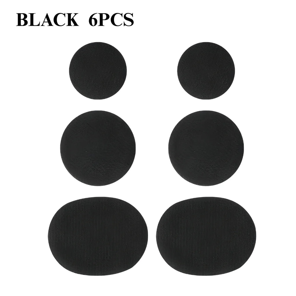 6 Pcs Self-Adhesive Shoe Patches Strong Waterproof Repair for Holes Fabric Mesh Invisible Shoe Fix Seamless Shoe Repair