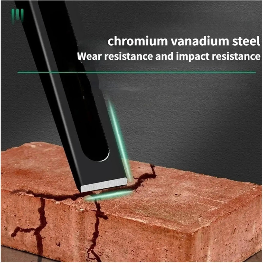 Flat Shovel Chisel Concrete Tool Chrome Vanadium Steel Flat Chisel 6/8/10/12 inch Stone Concrete Stonemason's Carving K
