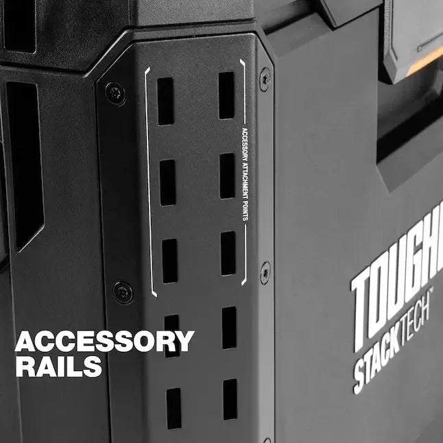TOUGHBUILT TB-B1-B-30 StackTech Tool Box Multi-functional Maintenance Parts Box Stackable Toolbox Toughbuilt Tool Accessories