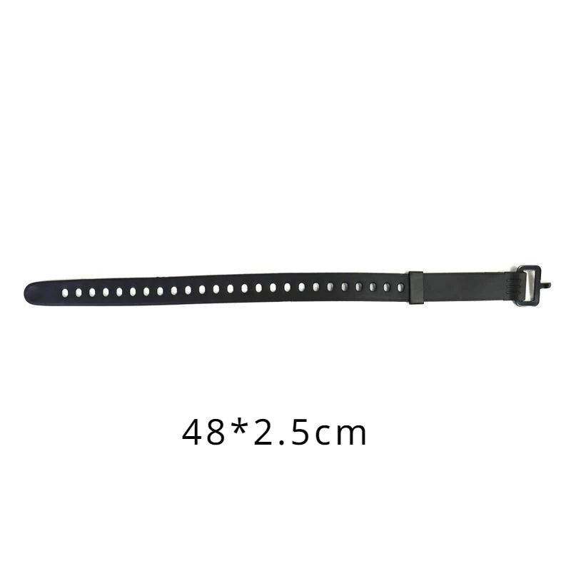 1PC Travel Tied Belt Durable Rubber Cargo Tie Down Luggage Lash Belt Strap Camping Hiking Cargo Storage Belt Buckle