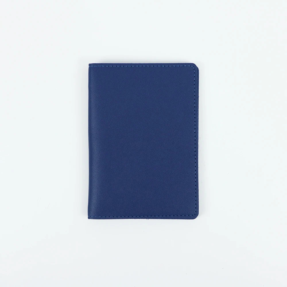 Customized Name PU Leather Passport Protection Case with Multiple Functions and Multiple Card Slots - Leather Passport Bag