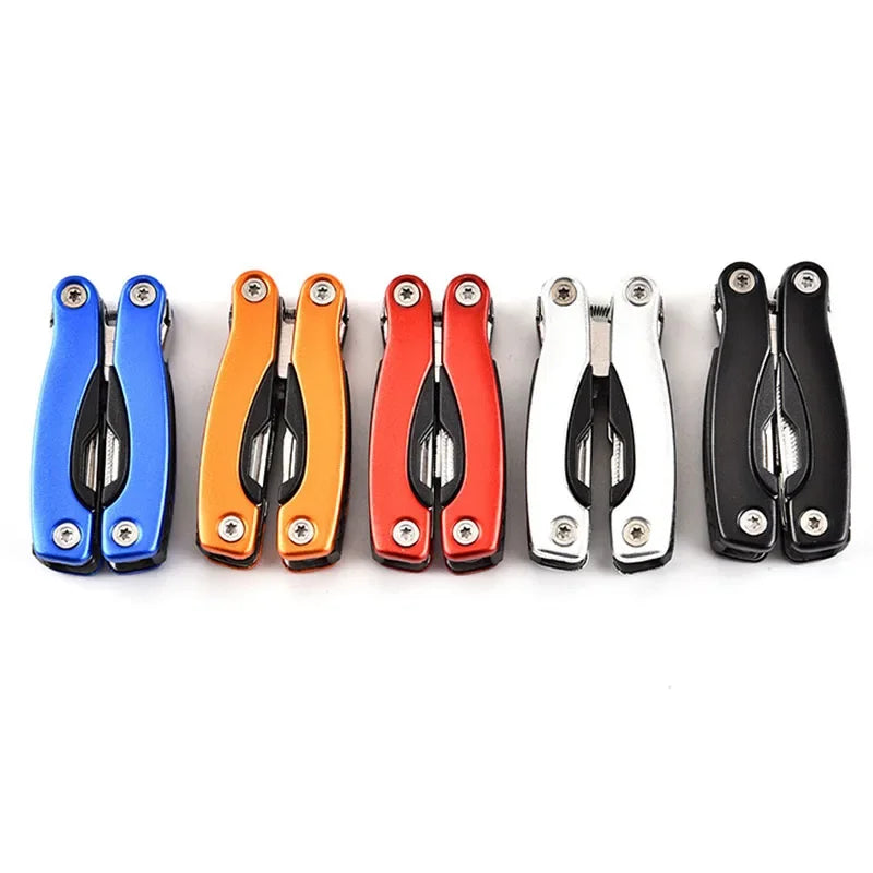 Outdoor Folding Multi-Tool Pliers – Portable Survival Camping Tool with Mini Knife, Multifunctional Combination