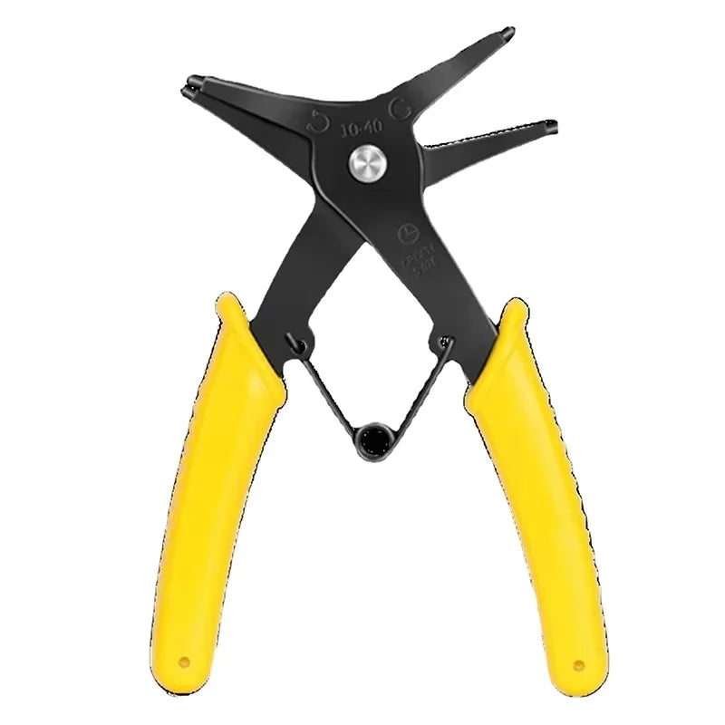 Circlip Pliers 2 In 1 Internal And External Dual Purpose Pliers External Spring Pliers Large Retaining Ring Removal Tool