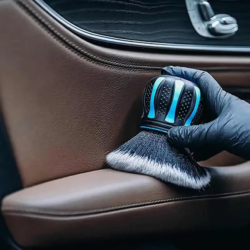 1pcs Small Multi-Purpose Detailing Brush Soft Bristles For Dusting Or Scrubbing Interior & Delicate Surfaces Car Cleaning Tools