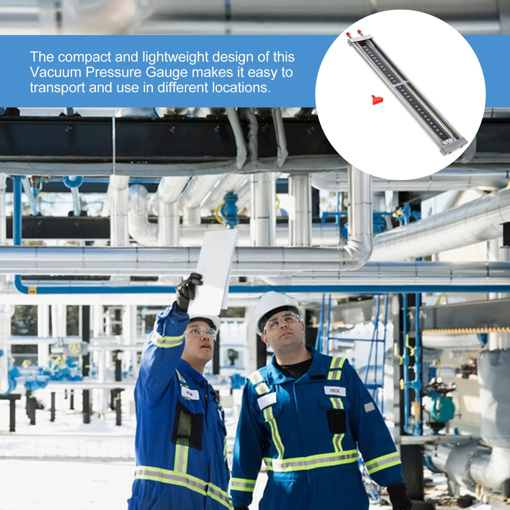Pressure Gauge Water Column Manometer Tube Canoe Differential U-Shaped High Accuracy Sensor Vacuum Tester