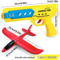 Airplane Launcher Toys Outdoor Sports Flying Toys Children's Foam Ejection Aircraft Toys Birthday Gifts for Boys Girls