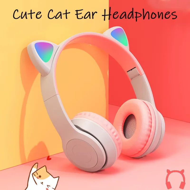Stereo P47 Headset 5.0 Bluetooth Headset Folding Series Wireless Headset Universal Sports Popular Stereo Gaming Headse
