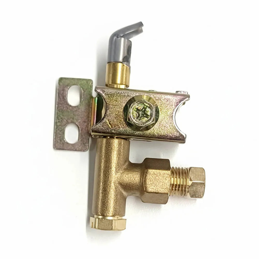 Pilot Burner One Way Flame 2 Hole Bracket Can Have Natural or LP Gas 3styles Burner Assembly babecue tool