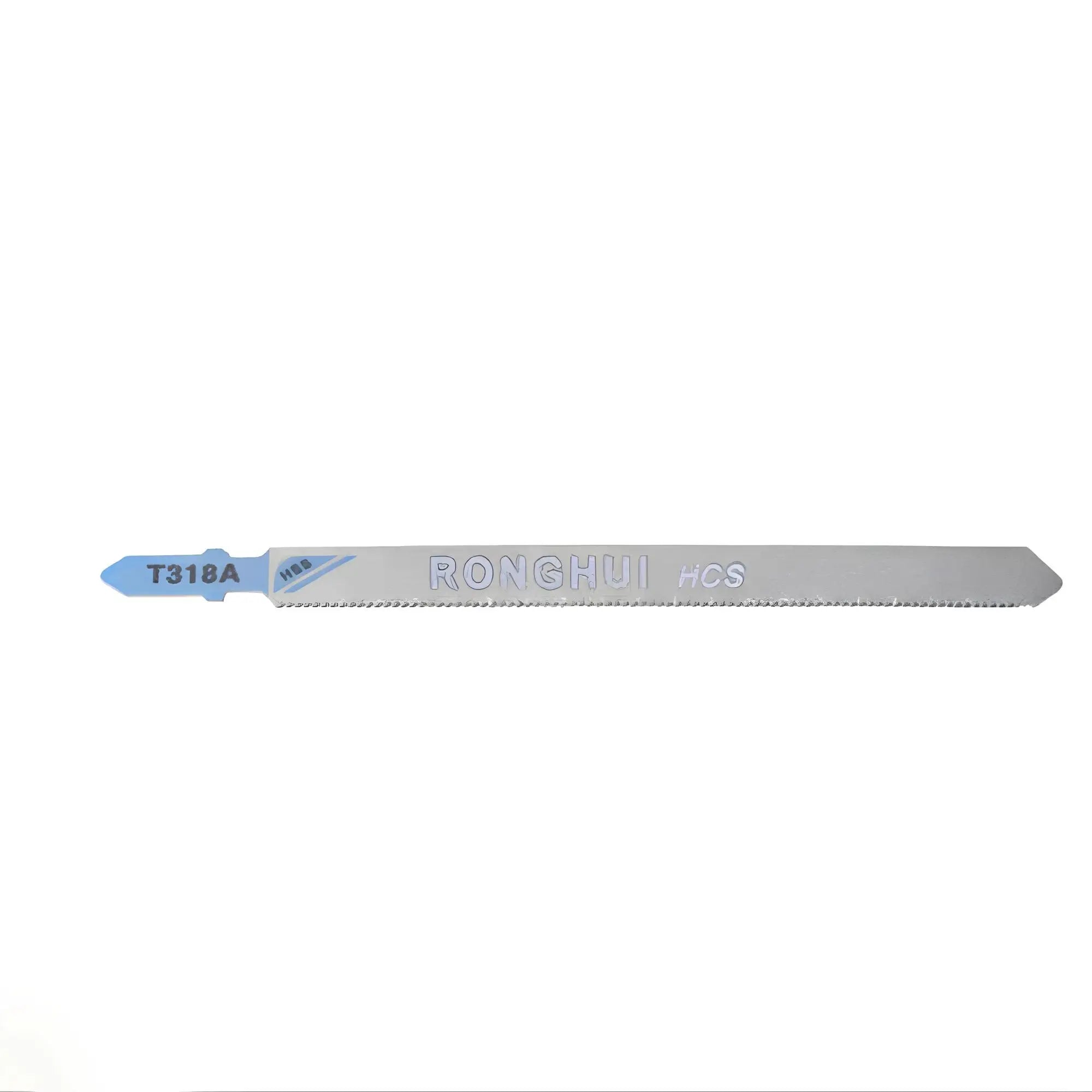 5pcs T318A Saw Blades HCS Curved Extra Long Jigsaw Blades for Metal Cutting Reciprocating Saw Blade Powerful Metalworking Tool