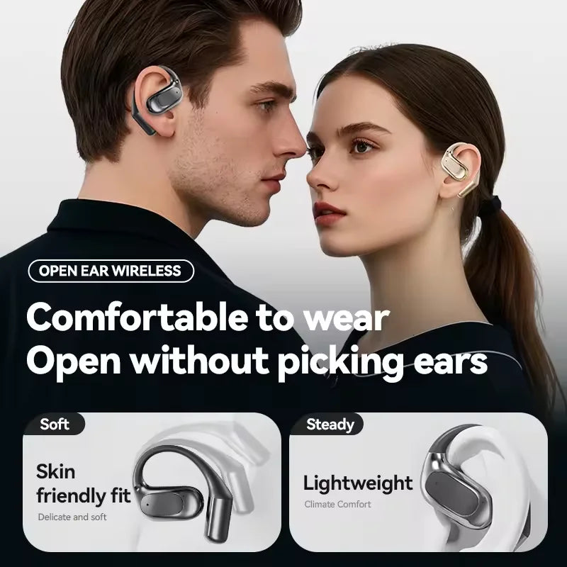 AI Translation TWS Earbuds, Bluetooth Touch Control Headphones, Noise Reduction, 144 Languages Real-time Translator Earphones