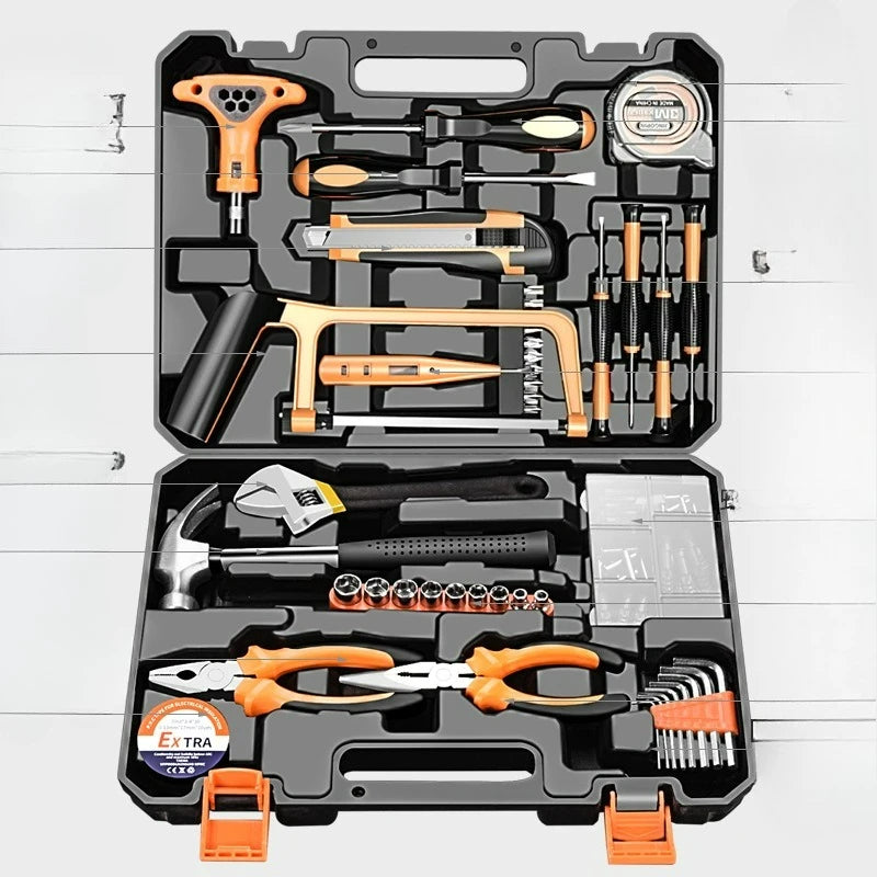 Fix Everything in Your Home & Car: 160-Piece Pro Tool Kit with Storage Case