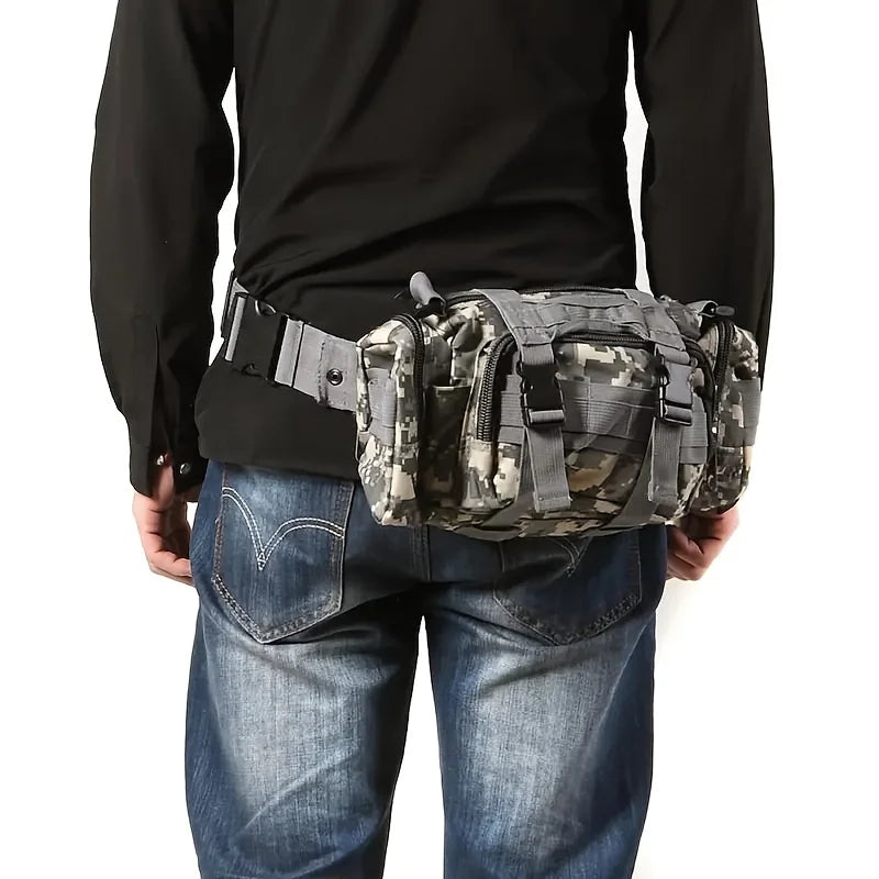 Multifunctional Backpack, Outdoor Fishing and Running Bag, Waist Bag, Camera Bag