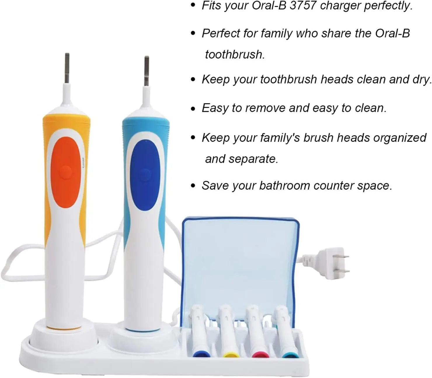 NEW Plastic Support Holder Portable Brush Head For Oral-B Electric Toothbrush Stand D12 D18 D29 D34 Pro 1000 600 690 700 D20 D17
