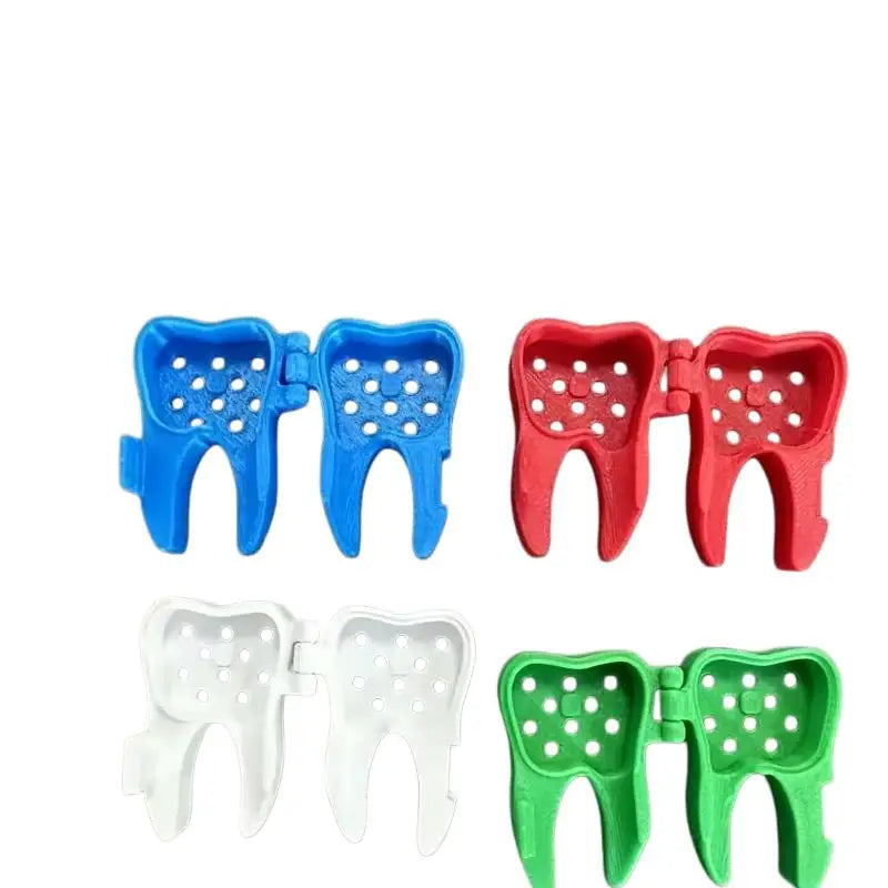 4pcs Electric Toothbrush Head Covers – Ventilated Travel Case, Clean & Lightweight, Dust Protection