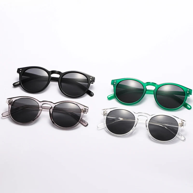 Hiking 1/3pcs New Trendy Small Round Anti Light Glasses Women Luxury Brand Design Glasses Mirror Classic Oculos De Sol Eyewear