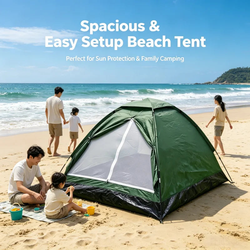 Ultralight Camping Tent for Hiking Shelter 2 Person Dual-layer Door Weatherproof Backpacking Equipment—Ideal for Adventures