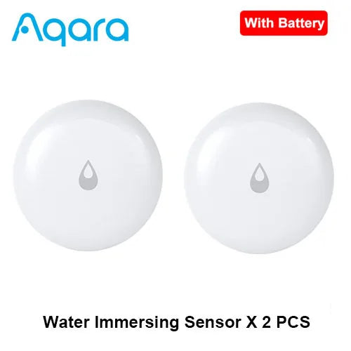 Aqara IP67 Water Leak Sensor Zigbee Immersing Flood Detector Alarm Security Soaking Sensors Work With Homekit Mi Home