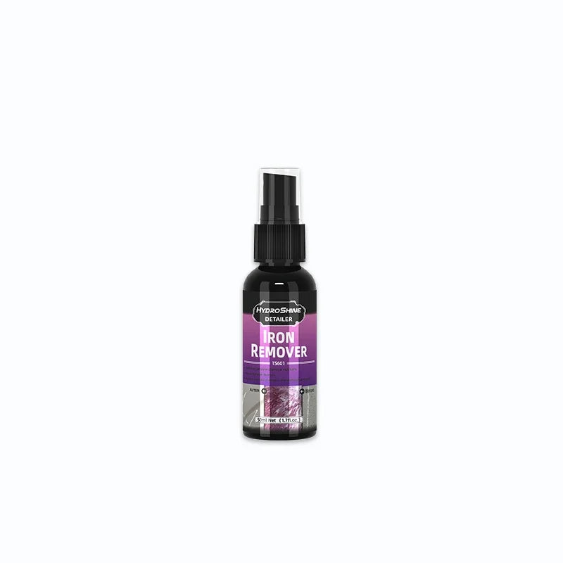 Hydroshine Iron Remover Car Detailing Fallout Spray Decontamination Kit Rust Remover Spray for Brake Rim Metal Surface Particles