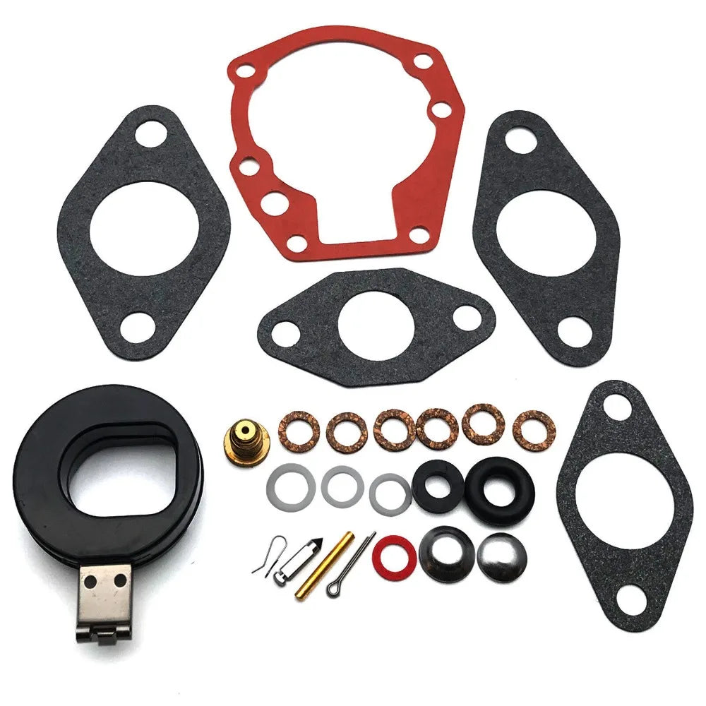 Carburetor Kit WIth Float For Johnson Evinrude 5hp 5.5hp 6hp 7.5 hp 10hp 15hp 18hp