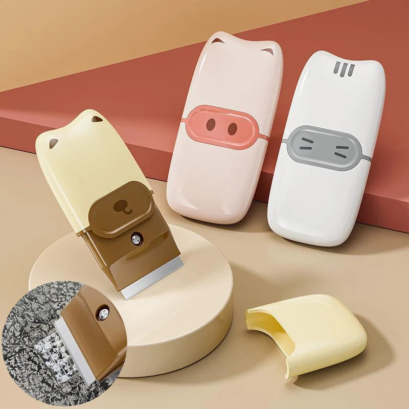 Nail Art Stamping Scraper Multifunctional Cleaning And Glue Removal Spatula Nail Printing Template Tool